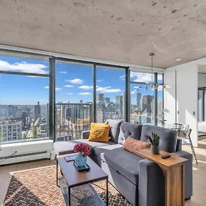  Apartment Skyview, 40th Floor! 2br In Downtown